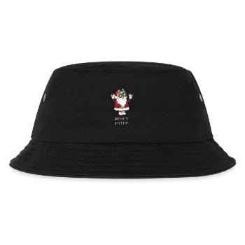Auf lock Santa - Kinder Bucket Hat - Schwarz - Vorne