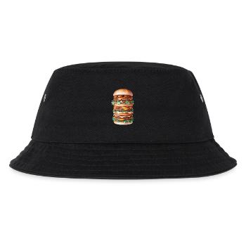 Design de burger XXL – pour les vrais gourmets et Burger-F - Bob Enfant - noir - Devant