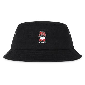 Horn player Aunt French horn - Kids’ Bucket Hat - black - Front