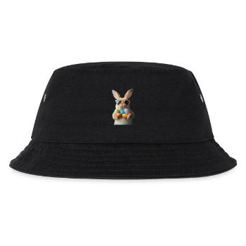 Easter Bunny - Kids’ Bucket Hat - black - Front