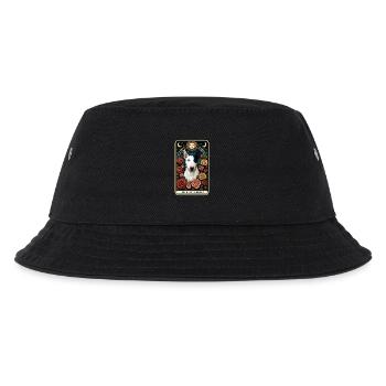 Bullterrier - Kinder Bucket Hat - Schwarz - Vorne