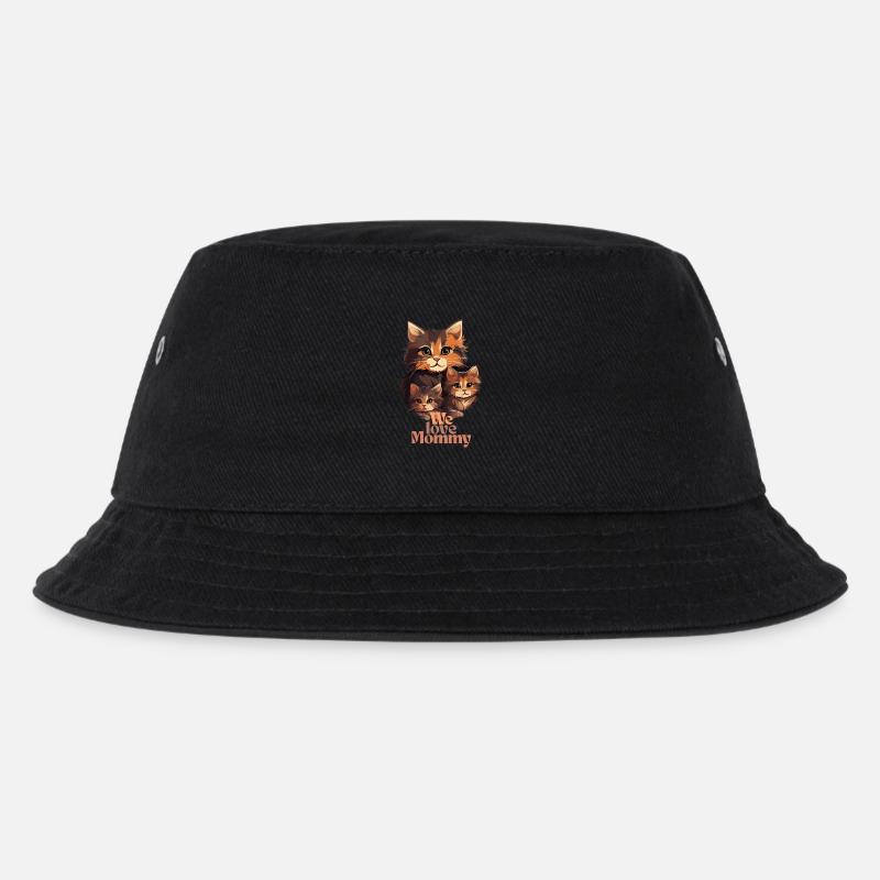 Chat - On adore maman - Bob Enfant - noir