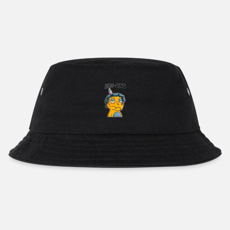 Lockenwickler - Kinder Bucket Hat - Schwarz