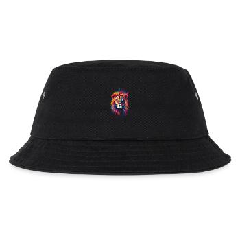 Lion Colorful Lion Head Colorful Predator Art - Kids’ Bucket Hat - black - Front