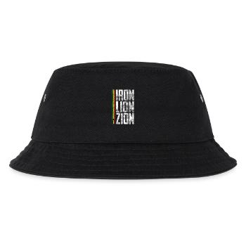 Lion de fer Design rastafari - Bob Enfant - noir - Devant