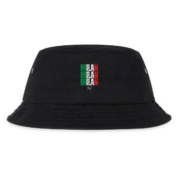 Milan Italy, souvenir of Milan - Kids’ Bucket Hat - black - Front