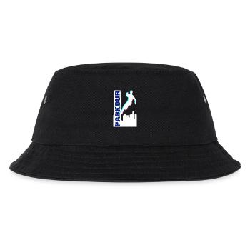 Parkour - Kinder Bucket Hat - Schwarz - Vorne