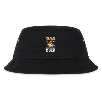 Papa-Geburtstags-Entenparty - Kinder Bucket Hat - Schwarz - Vorne