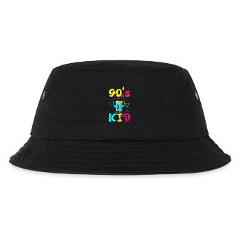 90s Kid Forever – t-shirt rétro pour les fans des années 90 - Bob Enfant - noir - Devant