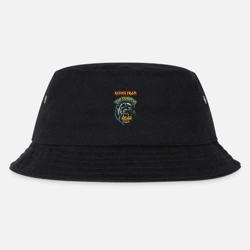 Aus den Schatten aufsteigend - Kinder Bucket Hat - Schwarz