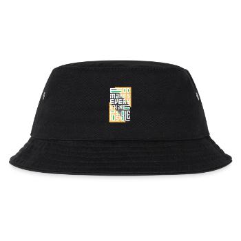 Gott macht alles möglich - Kinder Bucket Hat - Schwarz - Vorne