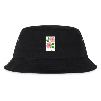 hibiscus - Kids’ Bucket Hat - black - Front