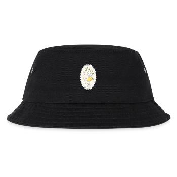 La Dolce Vita Zitronenglas-Stempel - Kinder Bucket Hat - Schwarz - Vorne