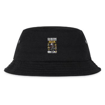Aua Au Dem Alter entsprechen guter Zustand lustig  - Kinder Bucket Hat - Schwarz - Vorne