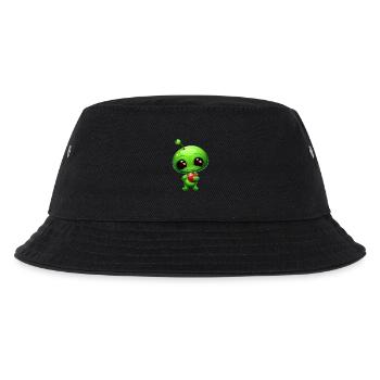Green Alien Apple: fusion inattendue - Bob Enfant - noir - Devant