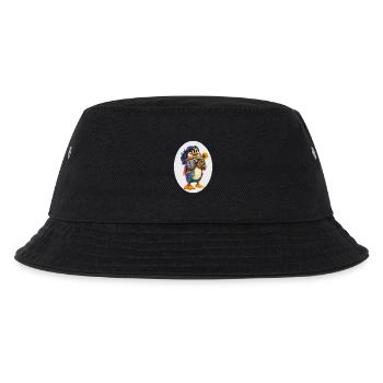 Musik Pinguin - Kinder Bucket Hat - Schwarz - Vorne