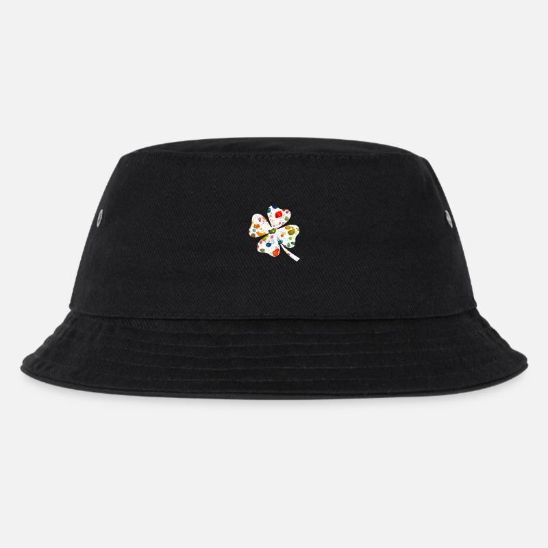 glueck - Kinder Bucket Hat - Schwarz