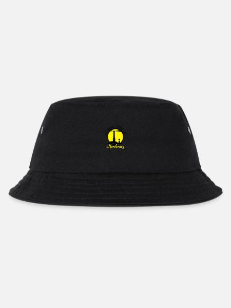 Vitamin See Norderney Leuchtturm - Kinder Bucket Hat - Schwarz