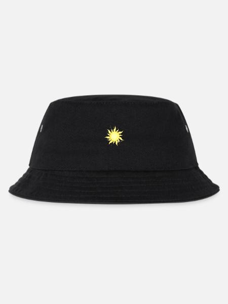 Die Sonne scheint - Kinder Bucket Hat - Schwarz
