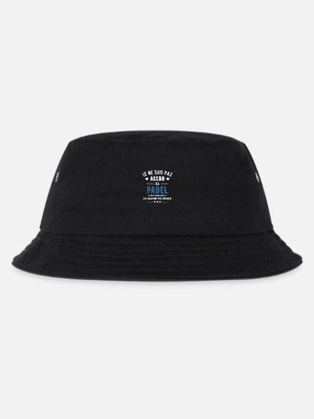 Pas accro padel cadeau - Bob Enfant - noir