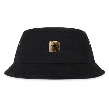 Perserkatze Negan als Vampir - Kinder Bucket Hat - Schwarz - Vorne