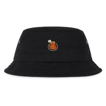 Roar Cat - Kids’ Bucket Hat - black - Front