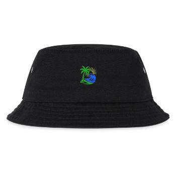 Palm Island Ocean - Kids’ Bucket Hat - black - Front