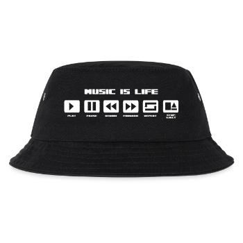music is life - Bob Enfant - noir - Devant