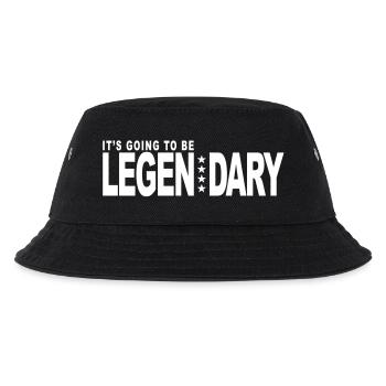it's going to be legendary 1c original - Kinder Bucket Hat - Schwarz - Vorne