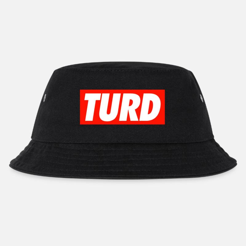 Turd - Kids’ Bucket Hat - black
