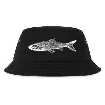 Forelle Fisch Angel Liebhaber - Kinder Bucket Hat - Schwarz - Vorne