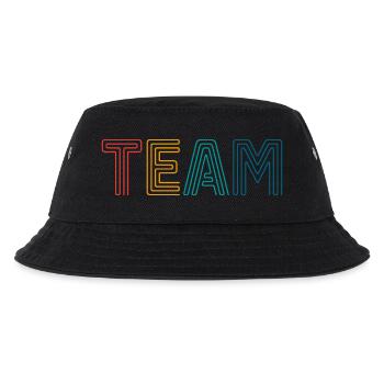Team - Kids’ Bucket Hat - black - Front