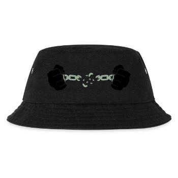Hand Chain - Kids’ Bucket Hat - black - Front