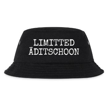 Limitted Äditschoon - Plattdeutsche Edition - Kinder Bucket Hat - Schwarz - Vorne