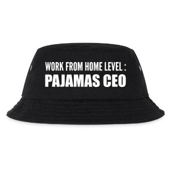 Work from home level : pajamas ceo - Bob Enfant - noir - Devant