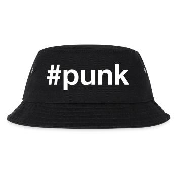 Punk Hashtag - Kinder Bucket Hat - Schwarz - Vorne