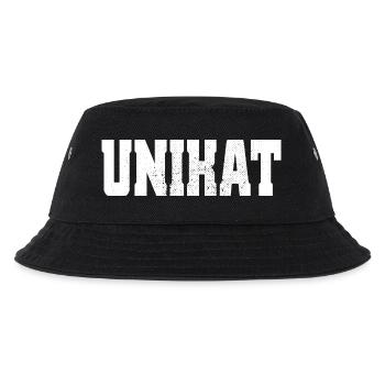 Unikat Einzigartig Individuell Selbstwert Unique - Kinder Bucket Hat - Schwarz - Vorne
