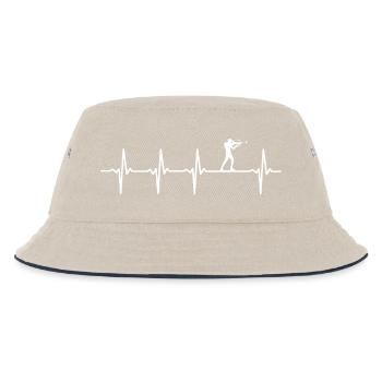 biathlon heartbeat biathlete - Bob Enfant - blanc cassé/bleu marine - Devant