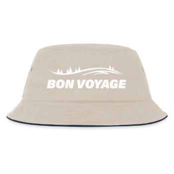 Bon voyage - Bob Enfant - blanc cassé/bleu marine - Devant