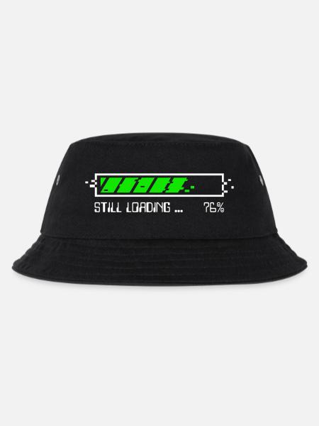 Still Loading – Patience Gamer - BLC - Kids’ Bucket Hat - black