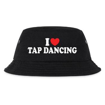 I Love Tap Dancing Tap Dancer Dance - Kids’ Bucket Hat - black - Front