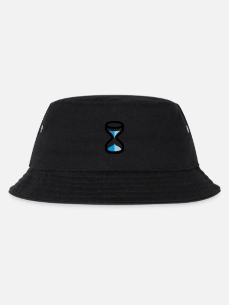 Sanduhr - Kinder Bucket Hat - Schwarz
