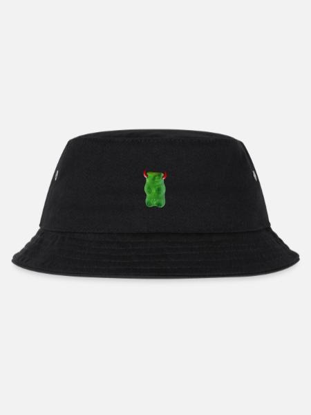 Gummibärchen Devil - Kinder Bucket Hat - Schwarz