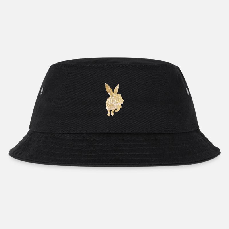 LAPIN MOSAÏQUE OR - Bob Enfant - noir