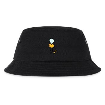 chewing_gum_man - Kids’ Bucket Hat - black - Front