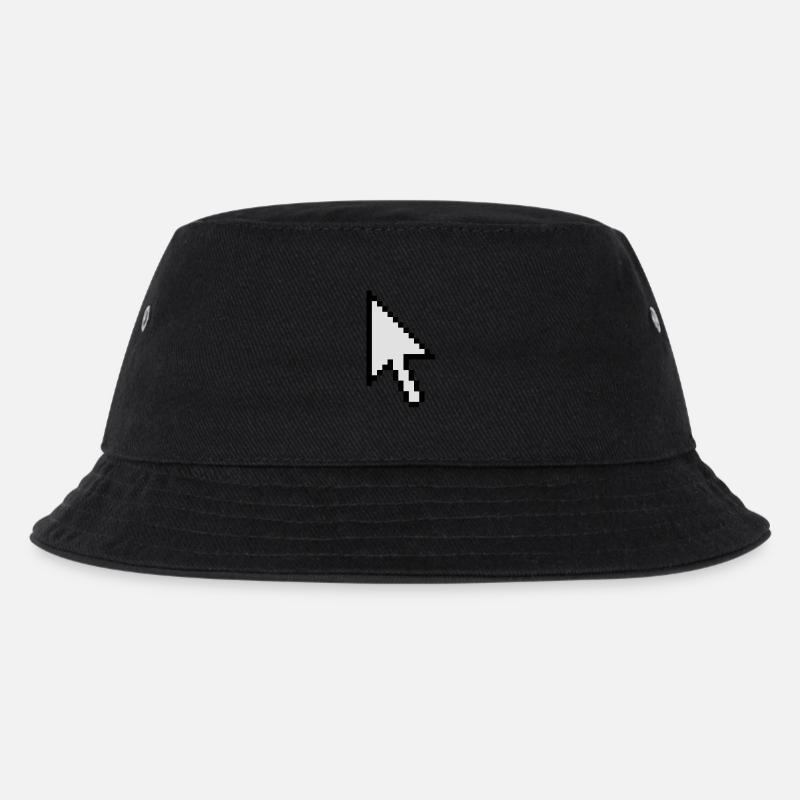 Mouse cursor - Kids’ Bucket Hat - black
