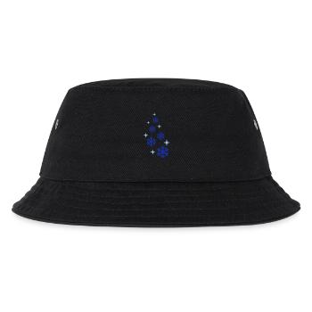 schnee__f2 - Kinder Bucket Hat - Schwarz - Vorne