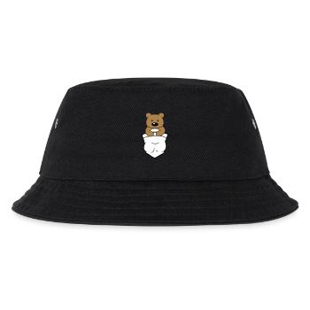 Teddy grizzly bear baerchen doux bébé enfant - Bob Enfant - noir - Devant