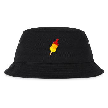 rocket water ice cream summer - Kids’ Bucket Hat - black - Front