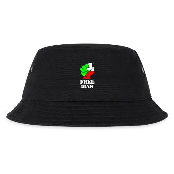 Free iran - Kids’ Bucket Hat - black - Front